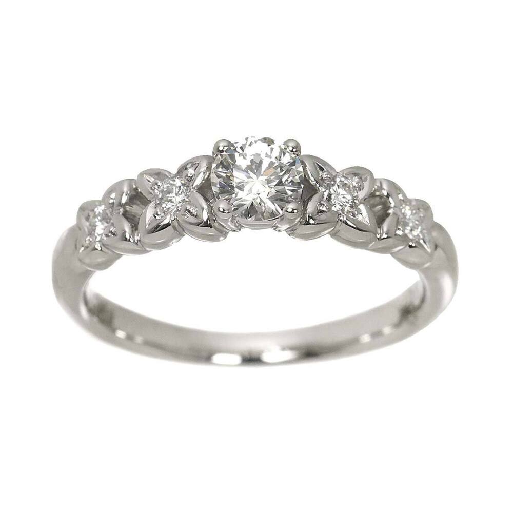 DIOR Silver Diamond Ring - Picture 2 of 8